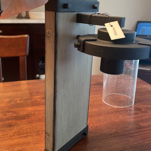 Ashley harbour 1 light natural iron wall lantern sconce - Picture 5 of 13